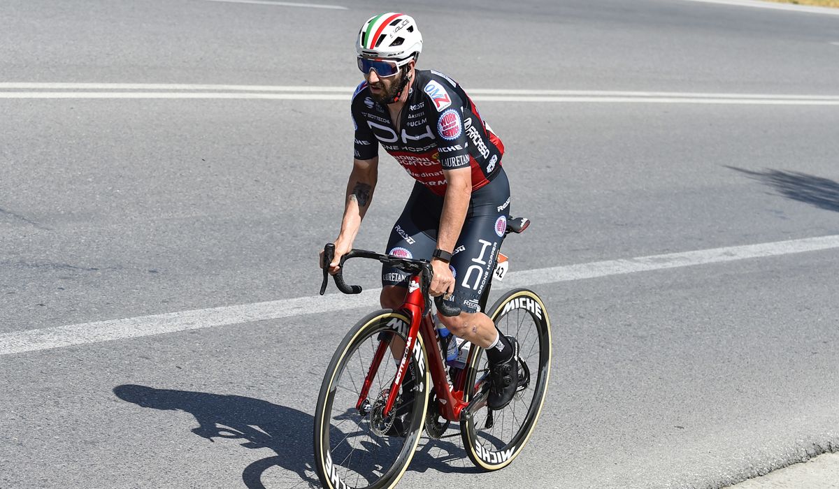 Grosu en una imagen reciente en el Tour de Grecia. Foto Tommaso Pelagalli (Sprint Cycling Agency)