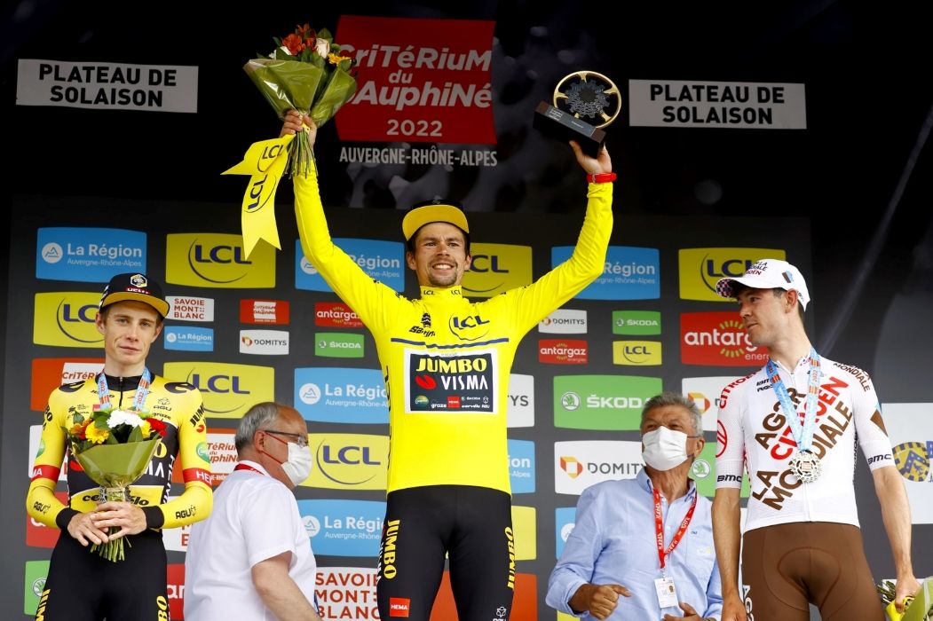 Roglic es el ganador del Critérium du Dauphiné 2022.
