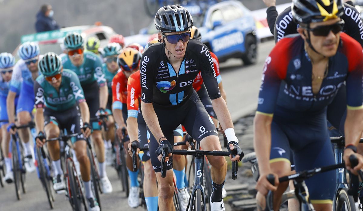 Romain Bardet en una imagen del pasado Giro de Italia