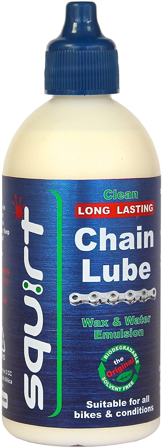 SQUIRT LUBRICANTE CADENA CERA LARGA DURACIÓN 120ML