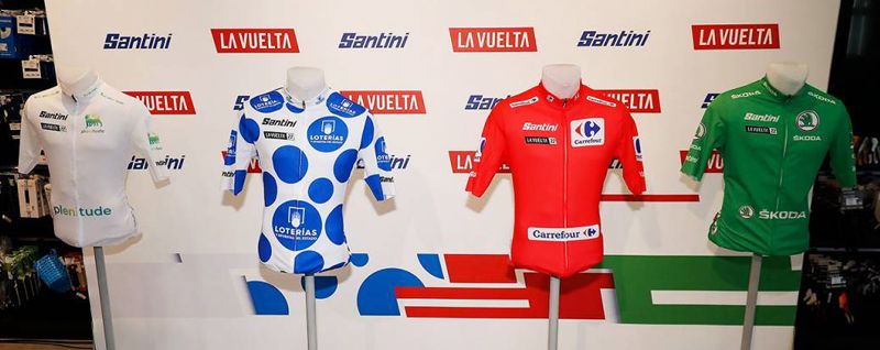 maillots de lideres de La Vuelta maillots de lideres de La Vuelta