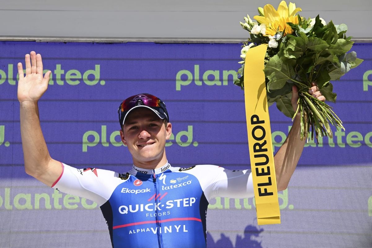 Remco Evenepoel se llevó la crono final de la Vuelta a Suiza 2022. 