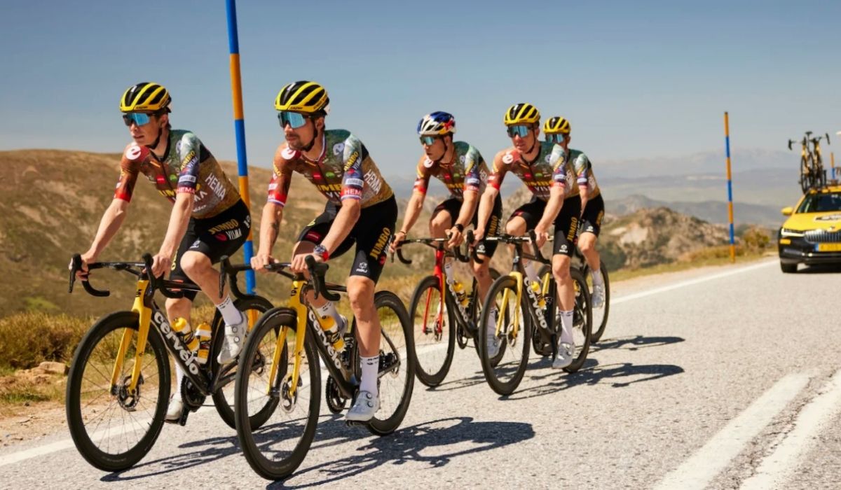 Roglic, Vingegaard y Van Aert serán los tres líderes del Jumbo Visma. 
