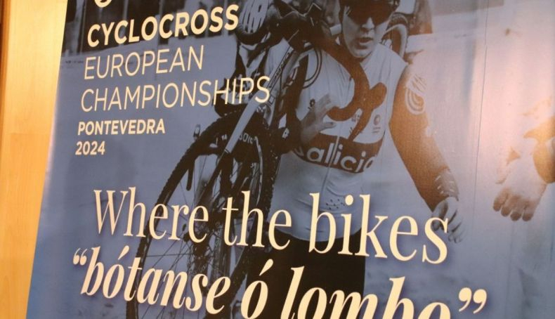 Cartel de los próximos campeonatos europeos de ciclocross.