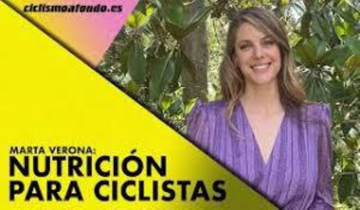 Marta Verona nos da consejos sobre alimentación.