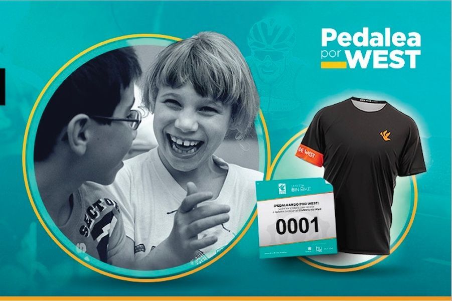 Consigue la camiseta de 'Pedalea por West'