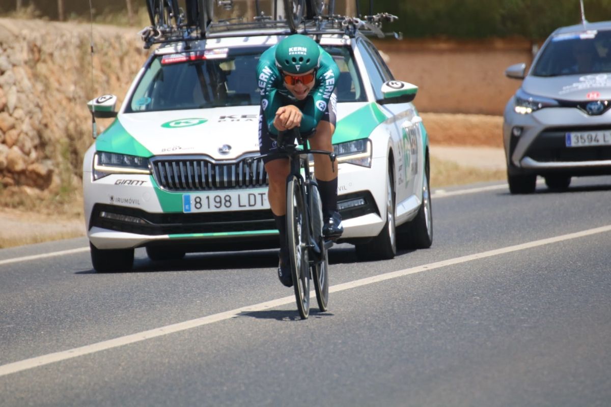 Raúl García Pierna es, por primera vez, campeón de España de contrarreloj.