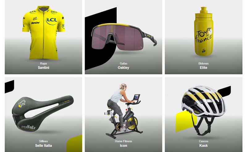 Productos oficiales Tour de Francia Productos oficiales Tour de Francia