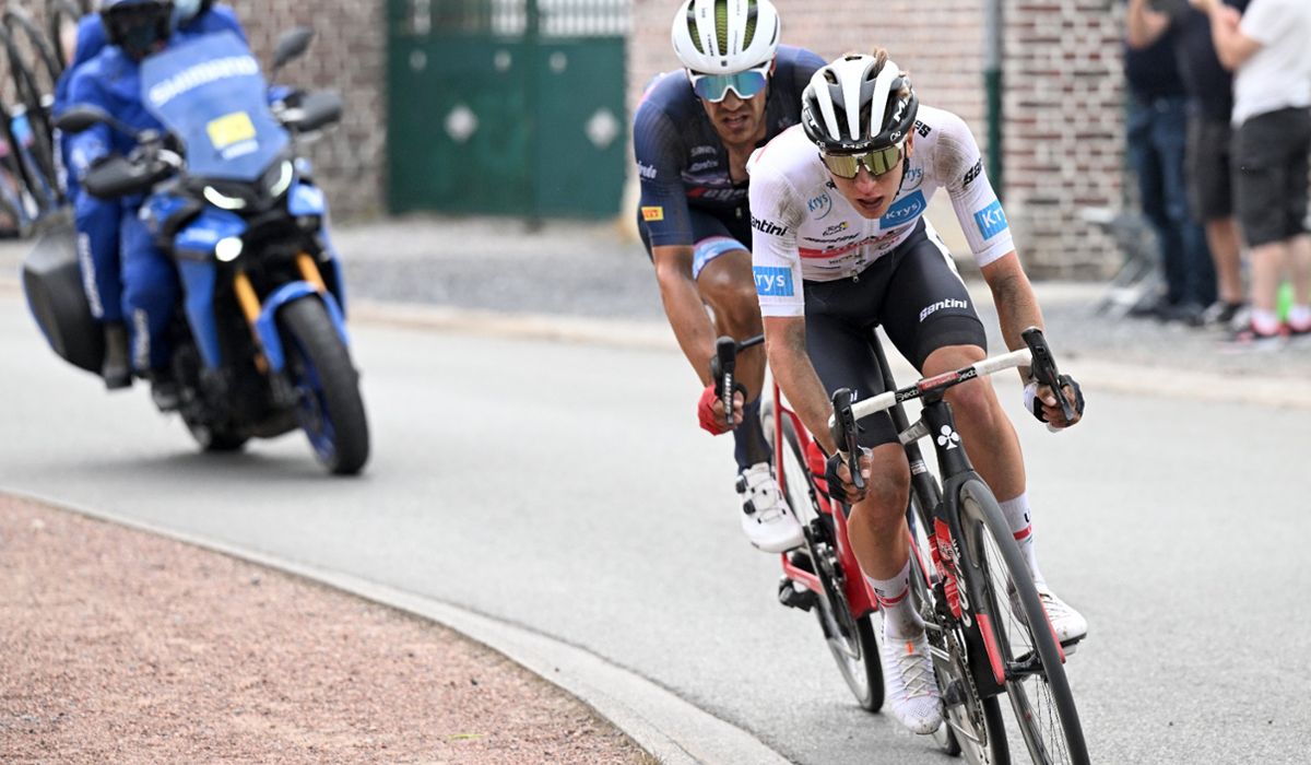 Golpe de autoridad de Pogacar en la batalla del pavés. Foto Sprint Cycling Agency