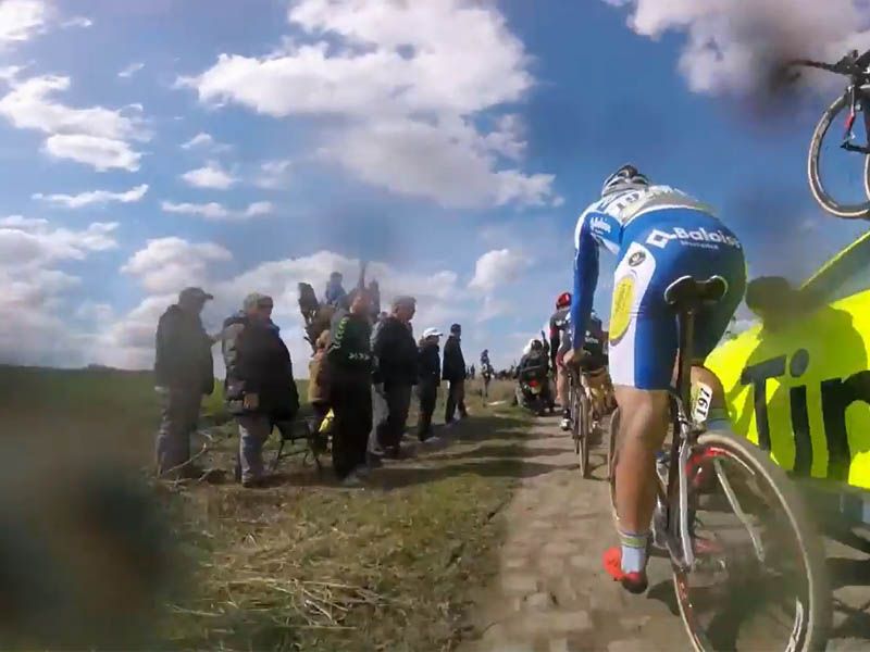 Los momentos finales de la París-Roubaix 2016 desde dentro
