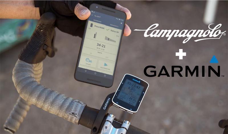 Campagnolo EPS V3 ya compatible con Garmin