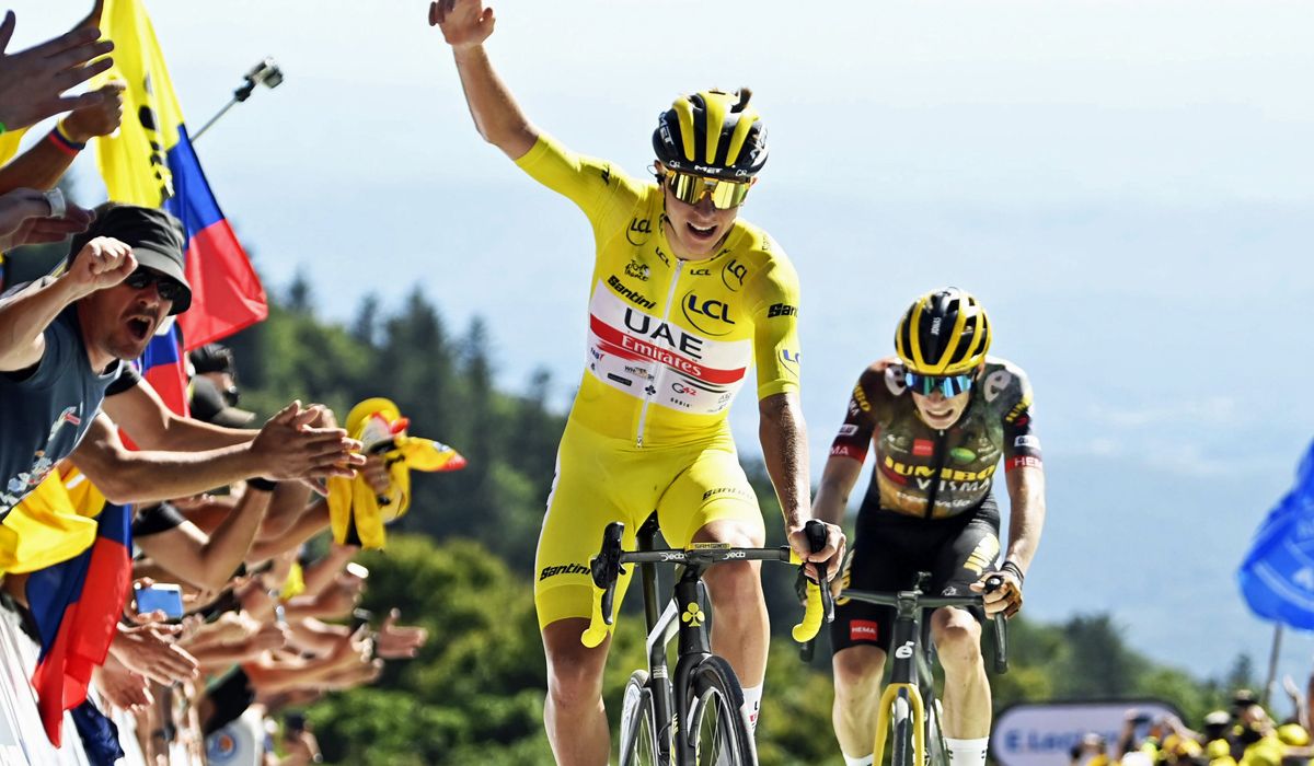 La Planche des Belles Files, territorio Pogacar. Foto Sprint Cycling Agency