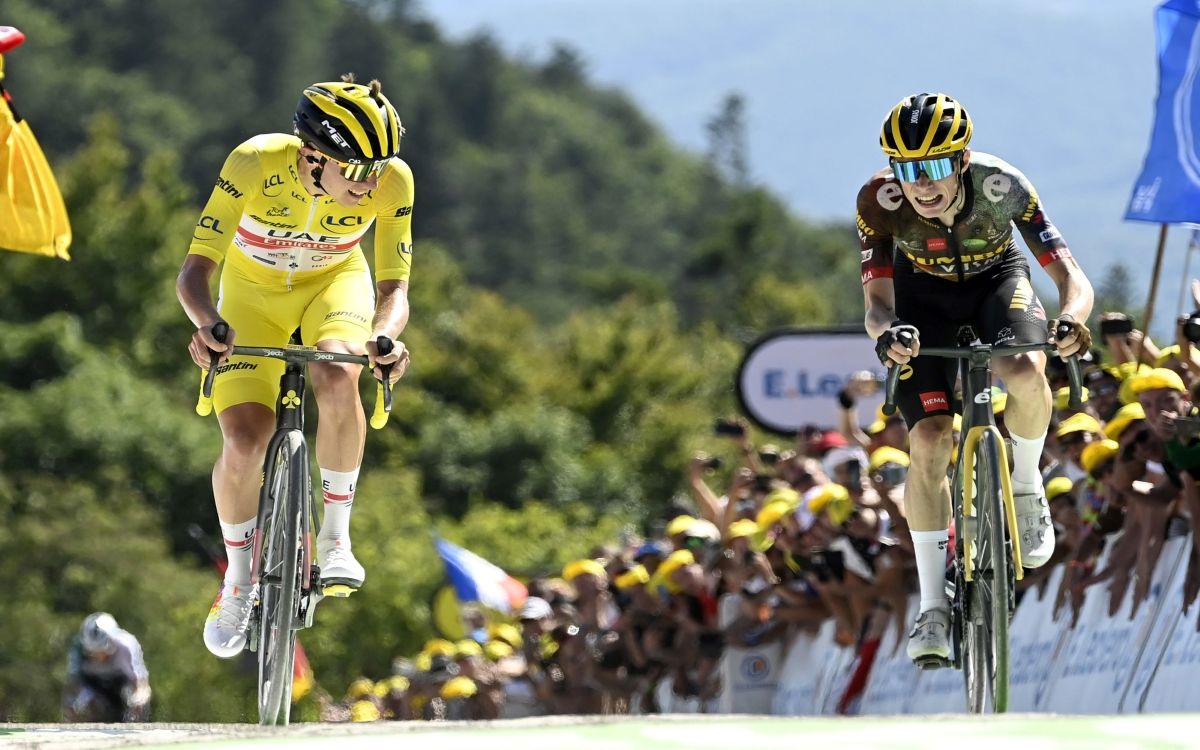 Tadej Pogacar y Jonas Vingegaard van a ser los dos grandes contendientes al Tour.