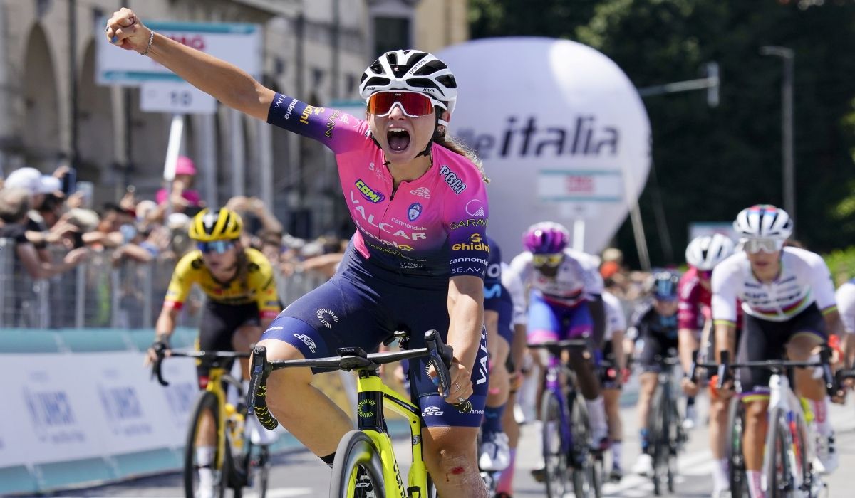 Chiara Consonni obtuvo una victoria de gran renombre en el Giro Donne.