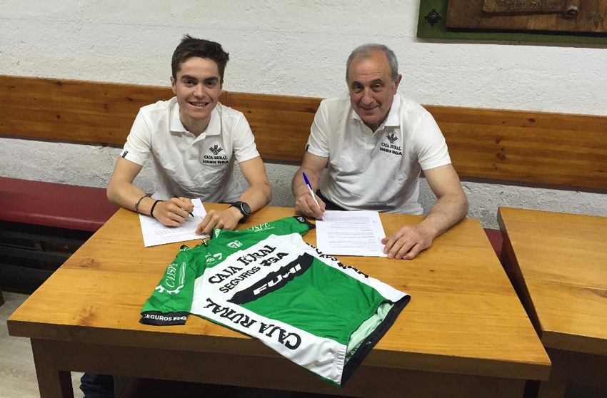 Jon Irisarri debutará como profesional con el Caja Rural-Seguros RGA.