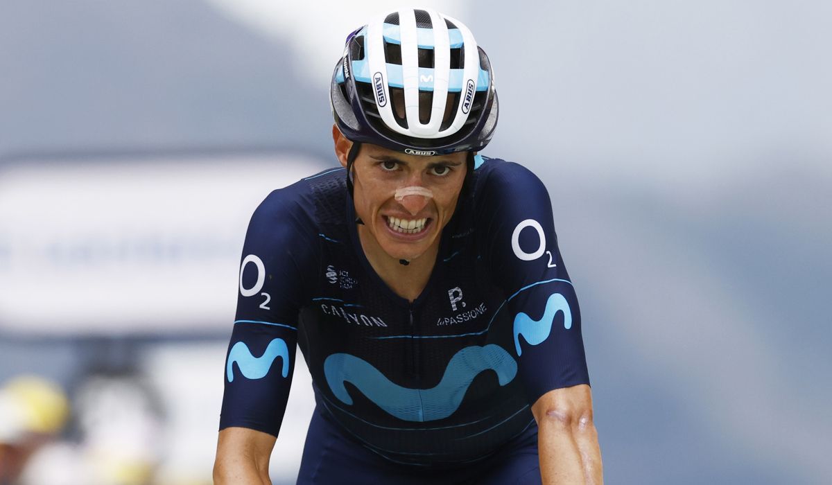 Enric Mas en una imagen de este Tour