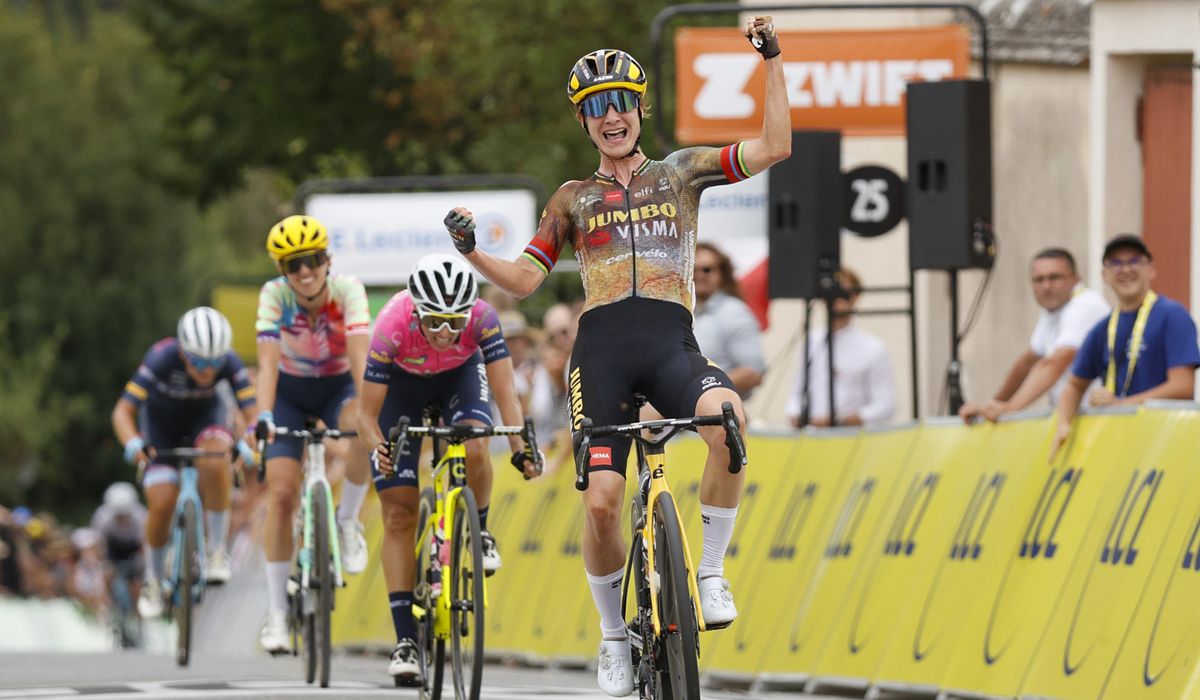 Marianne Vos gana la segunda etapa del Tour Femmes y se viste de amarillo Marianne Vos gana la segunda etapa del Tour Femmes y se viste de amarillo