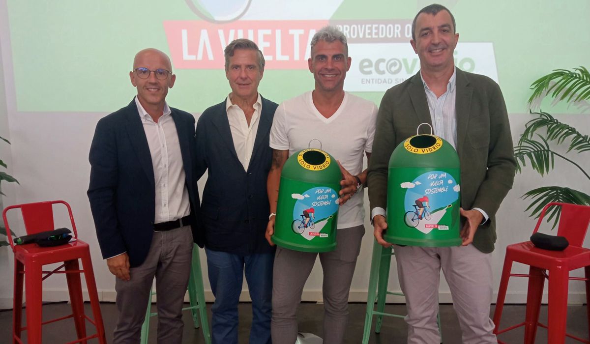 Ecovidrio convierte a La Vuelta en un referente de sostenibilidad y cuidado del medioambiente
