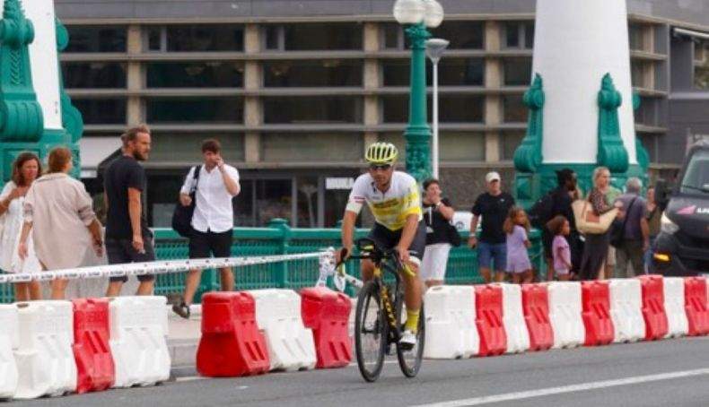 Los dos ultrafondistas terminaron la travesía en Bilbao. 