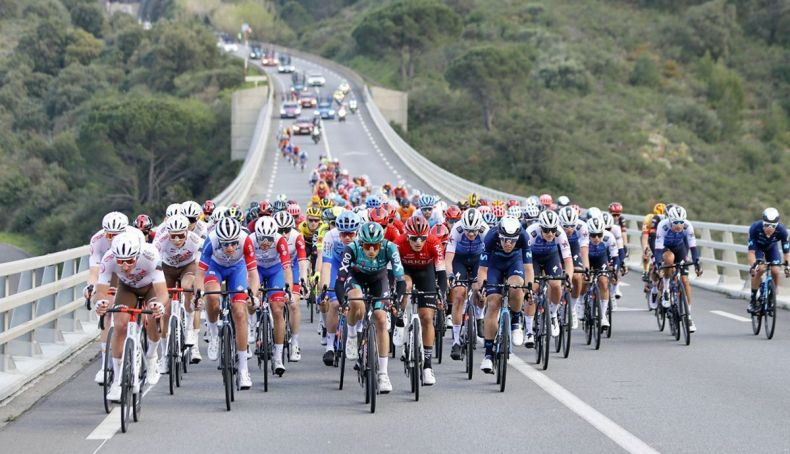 Imagen de una etapa en la pasada Volta. Imagen de una etapa en la pasada Volta.