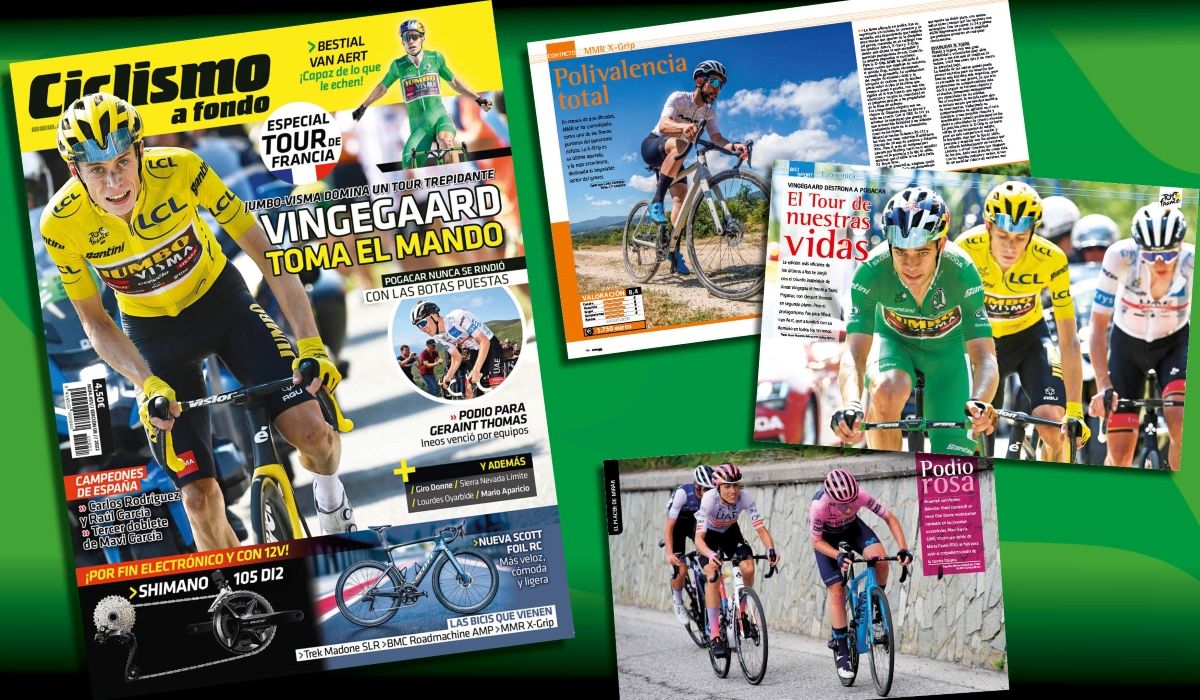 Portada y páginas interiores de la revista de este mes.