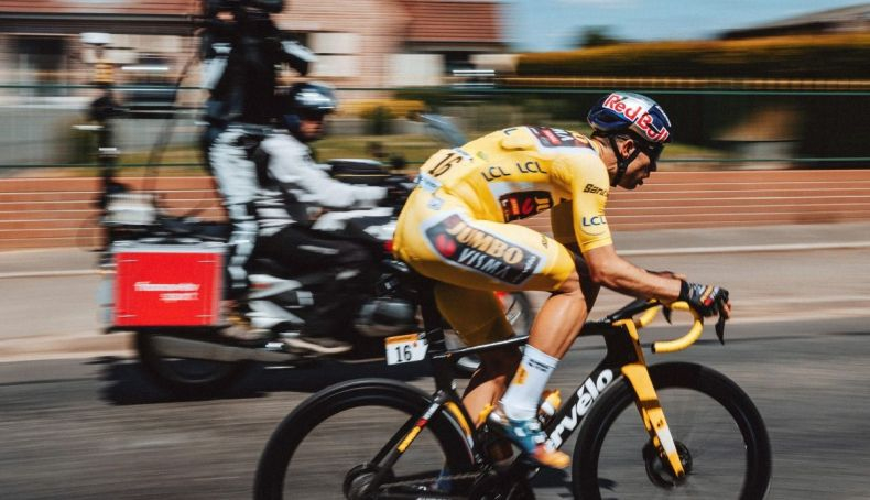 Es uno de los modelos que ha empleado el Jumbo Visma en el Tour.
