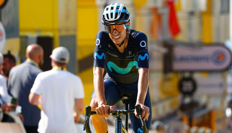 Enric Mas tras acabar una etapa del pasado Tour de Francia. Enric Mas tras acabar una etapa del pasado Tour de Francia.