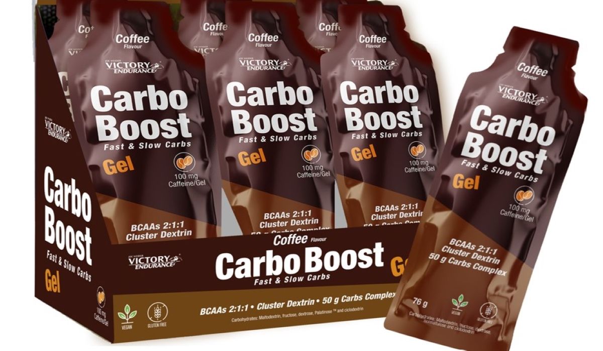 Geles Carbo Boost con sabor a café