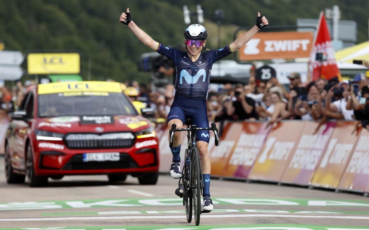 Van Vleuten en meta, tiene a tiro el Tour Femmes.