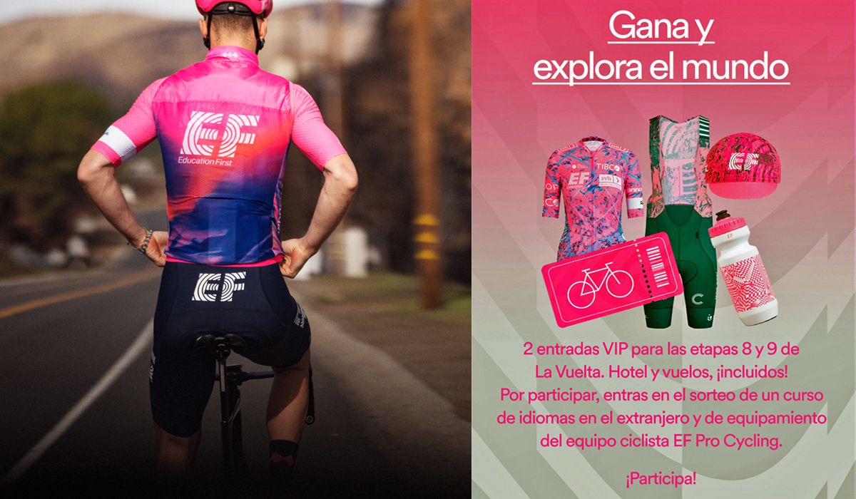 EF Education First te invita a vivir desde dentro la Vuelta a España