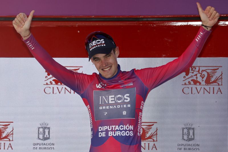 Pavel Sivakov, nuevo líder de la Vuelta a Burgos Pavel Sivakov, nuevo líder de la Vuelta a Burgos