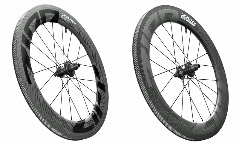 ZIPP presentya las renovadas 858 NSW (izda) y 808 Firecrest