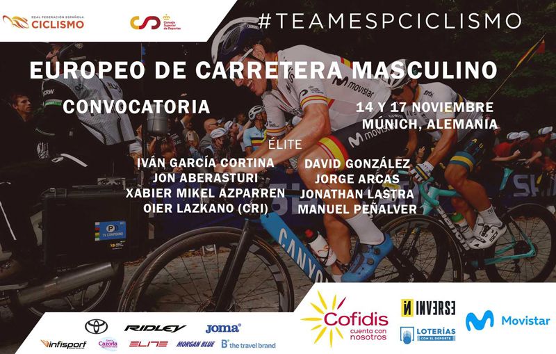 Convocatoria Campeonato de Europa de Munich