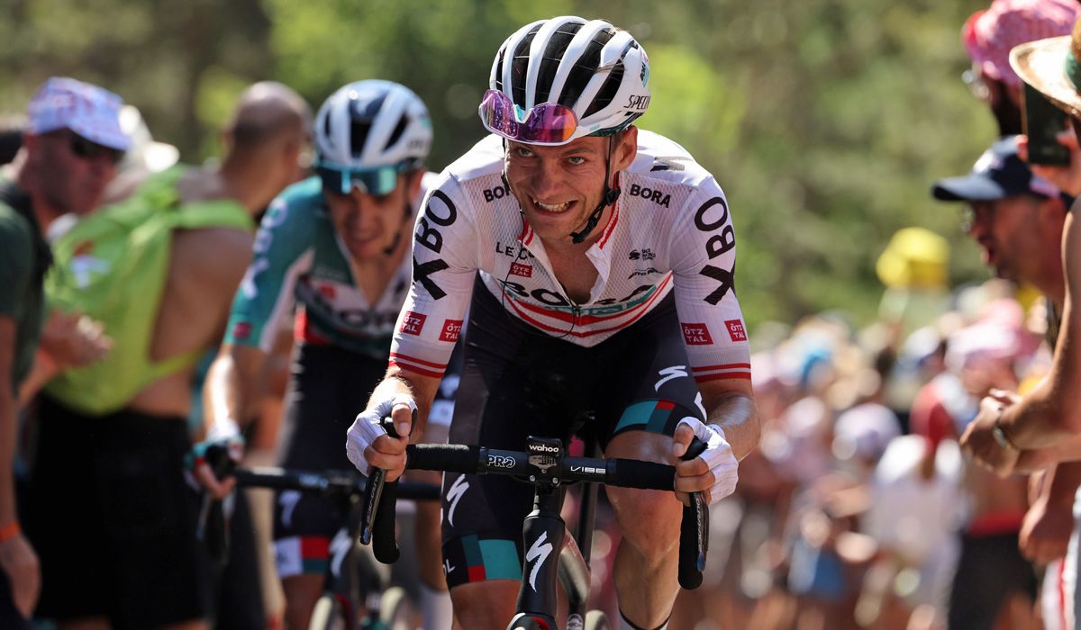Felix Grossschartner, en una imagen del pasado Tour de Francia