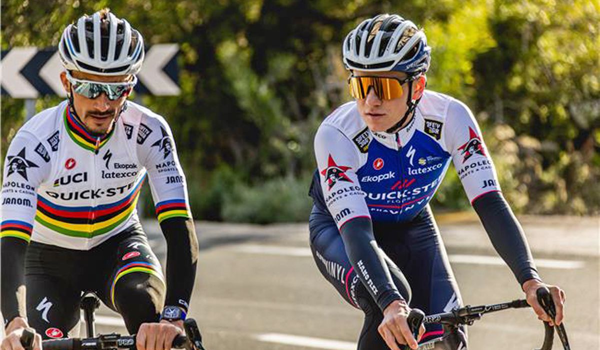 Evenepoel y Alaphilippe liderarán al Quick Step en La Vuelta