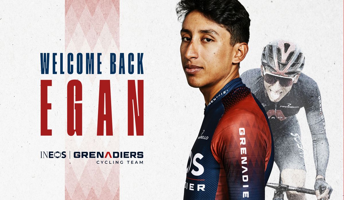 Egan Bernal está de vuelta