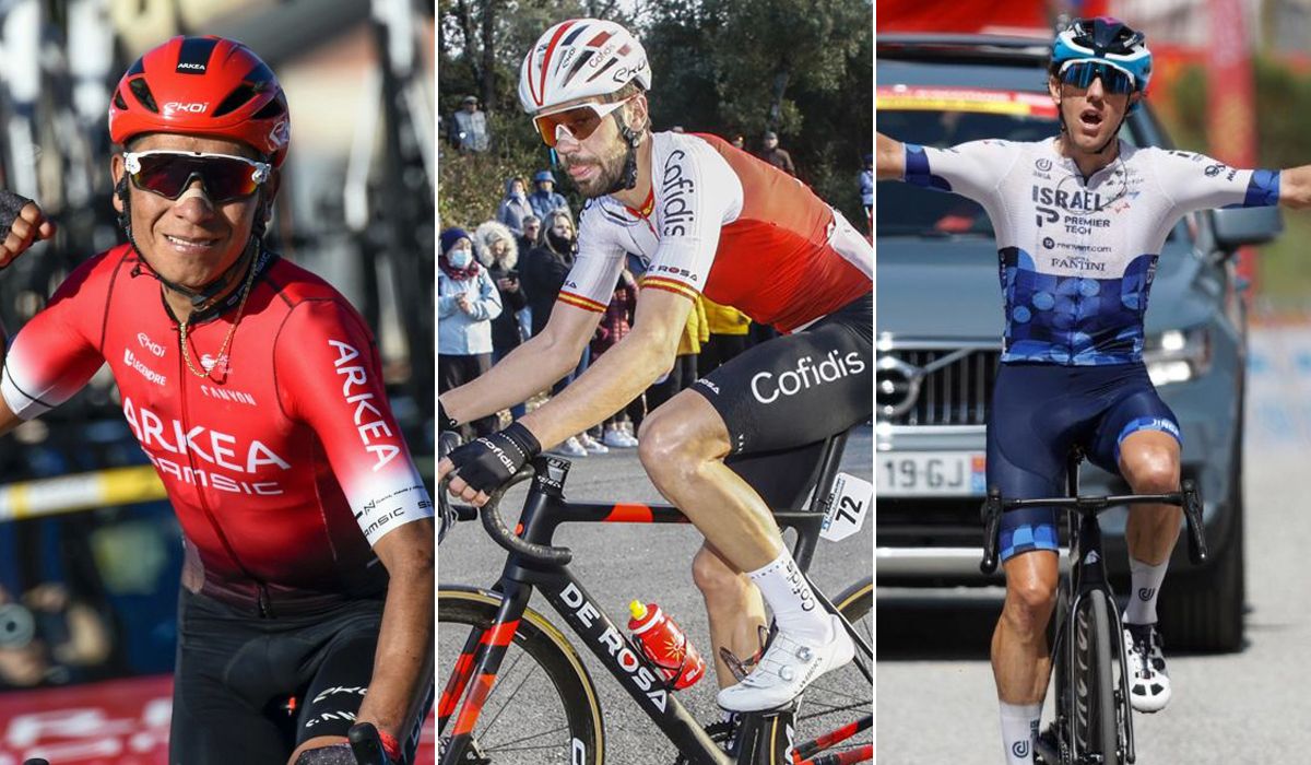 Nairo Quintana, Jesús Herrada y Michael Woods, puntales en La Vuelta del Arkéa Samsic, Cofidis e Israel Premier Tech respectivamente