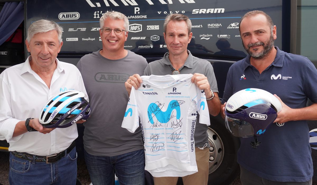 ABUS y Movistar Team prolongan su colaboración hasta 2025