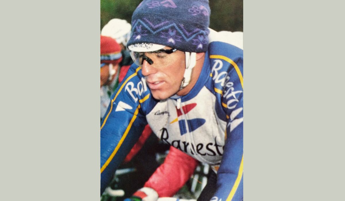 Miguel Induráin en la gélida 11ª etapa de La Vuelta 1991 Miguel Induráin en la gélida 11ª etapa de La Vuelta 1991