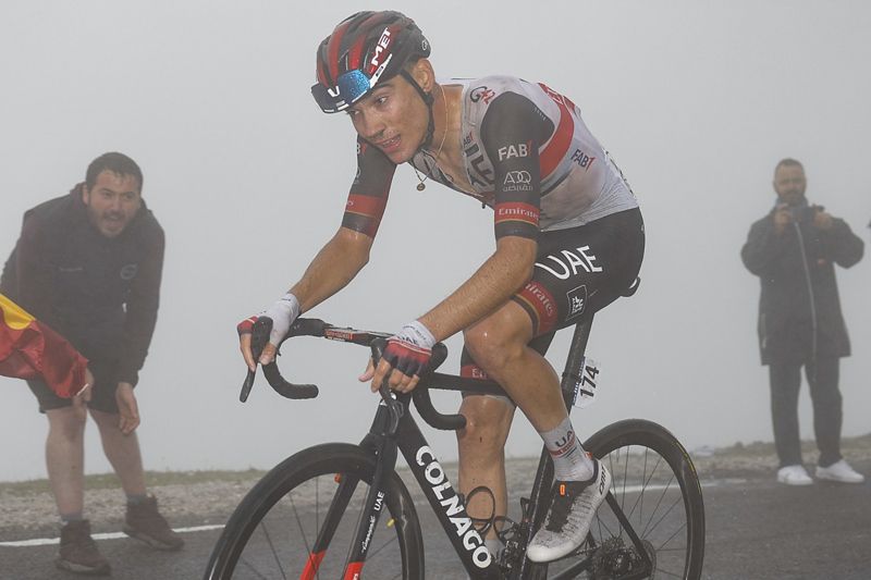 Enorme actuación de Juan Ayuso, cuarto en la meta del Pico Jano Enorme actuación de Juan Ayuso, cuarto en la meta del Pico Jano