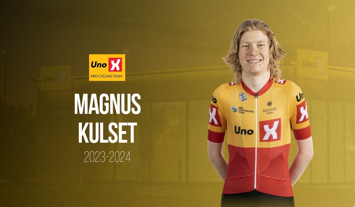 Magnus Kulset y el anuncio de su primer contrato profesional.