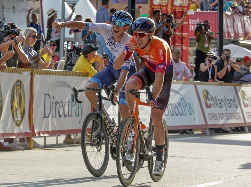 Imagen de la llegada de la Maryland Cycling Classic Imagen de la llegada de la Maryland Cycling Classic