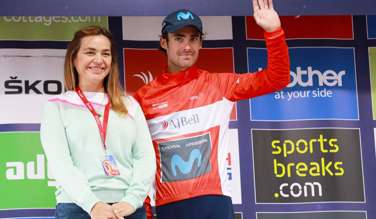 Gonzalo Serrano, ganador del Tour de Gran Bretaña