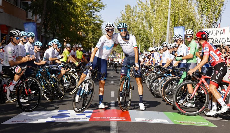 Valverde y Nibali Valverde y Nibali