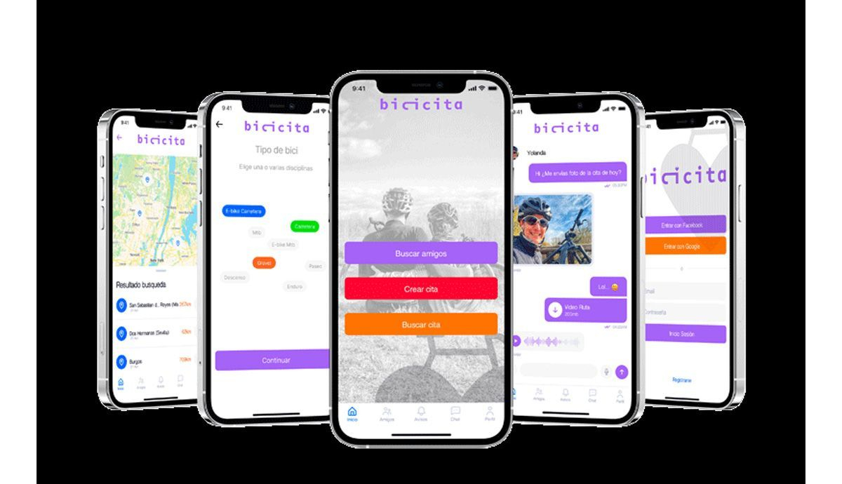 Bicicita app para rutas y amigos Bicicita app para rutas y amigos