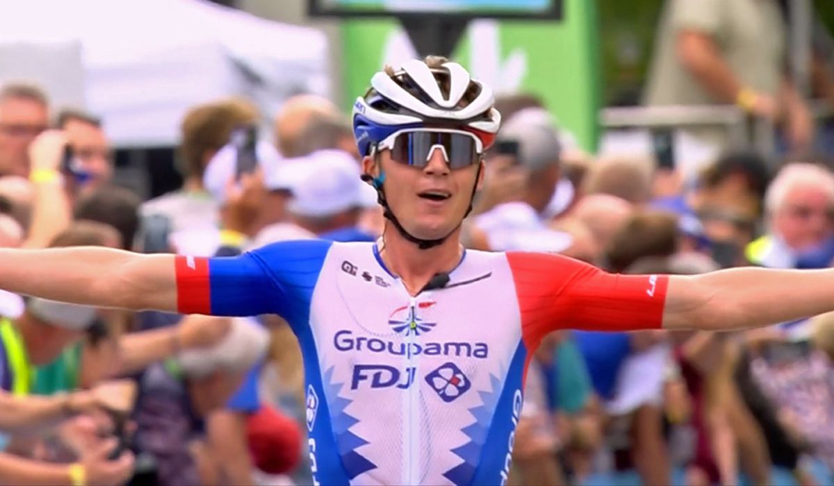 Valentin Madouas, primer líder del Tour de Luxemburgo