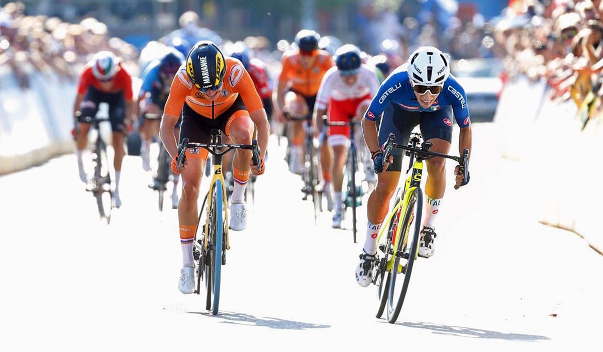 Final del Mundial de 2021, que coronó a Elisa Balsamo como campeona del Mundo