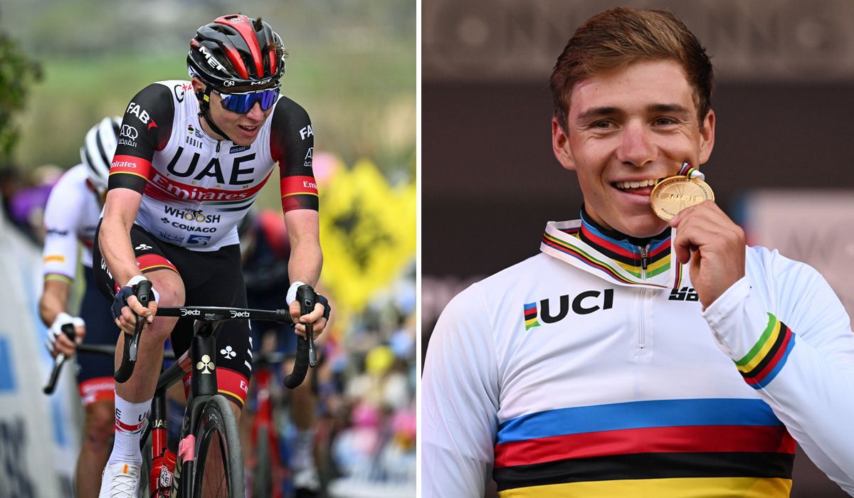 Pogacar sigue al frente del ranking UCI; Evenepoel sube a la segunda posición