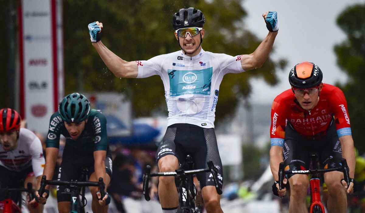 Axel Laurance gana la 4ª etapa de la CRO Race en un peligroso final