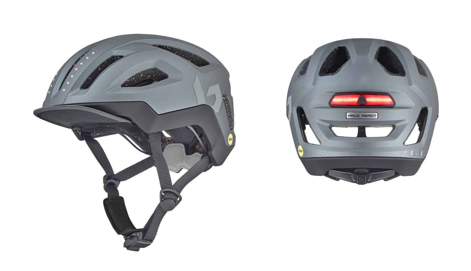 Bolle Halo React MIPS en color Titanium Bolle Halo React MIPS en color Titanium